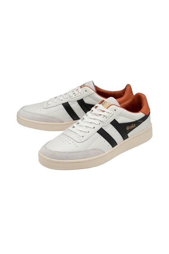 Gola 'Contact Leather' Leather Lace-Up Trainers 3