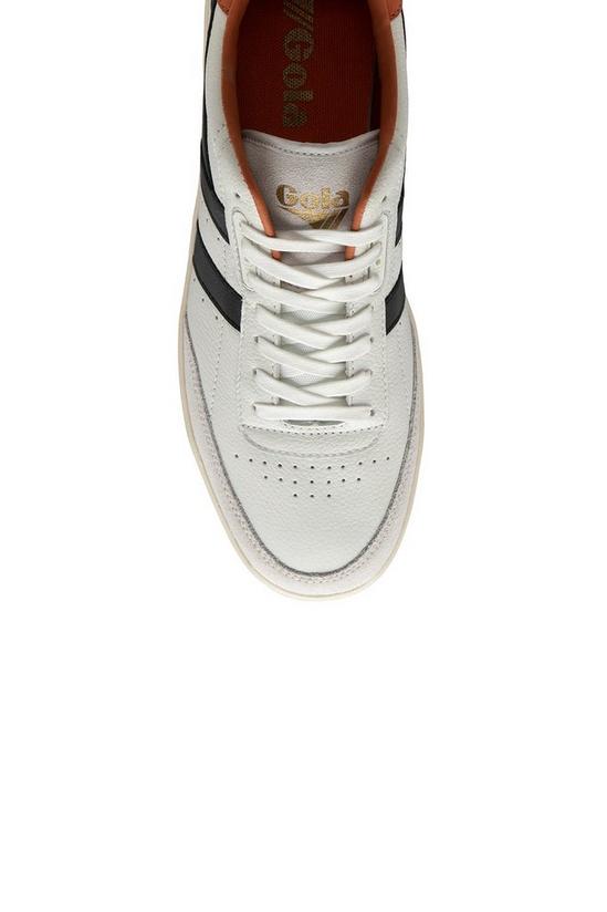 Gola 'Contact Leather' Leather Lace-Up Trainers 5