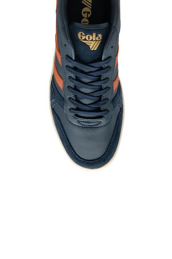 Gola 'Rebound' Leather Lace-Up Trainers 5