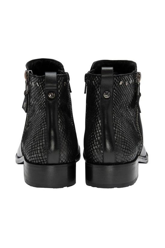 Lotus 'Moire' Leather Ankle Boots 3