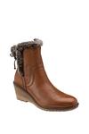 Lotus 'Stephanie' Leather Wedge Boots thumbnail 1