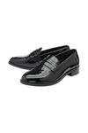 Ravel Black 'Enid' Patent Leather Loafers thumbnail 2