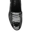 Ravel Black 'Enid' Patent Leather Loafers thumbnail 4