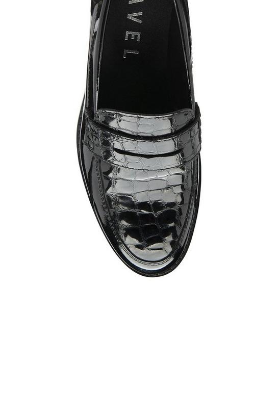 Ravel Black 'Enid' Patent Leather Loafers 4