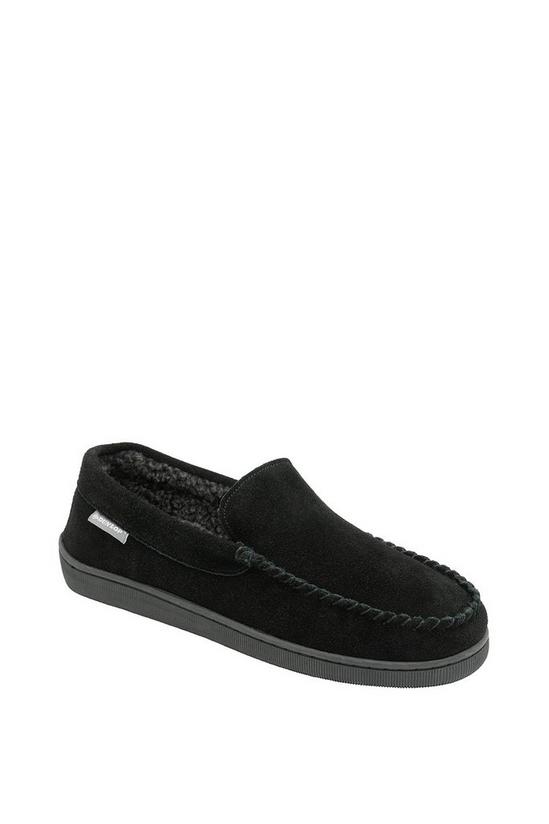 Dunlop 'Nathan' Suede Slippers 1