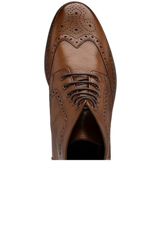 Frank Wright 'Magnus' Leather Brogue Ankle Boot 4