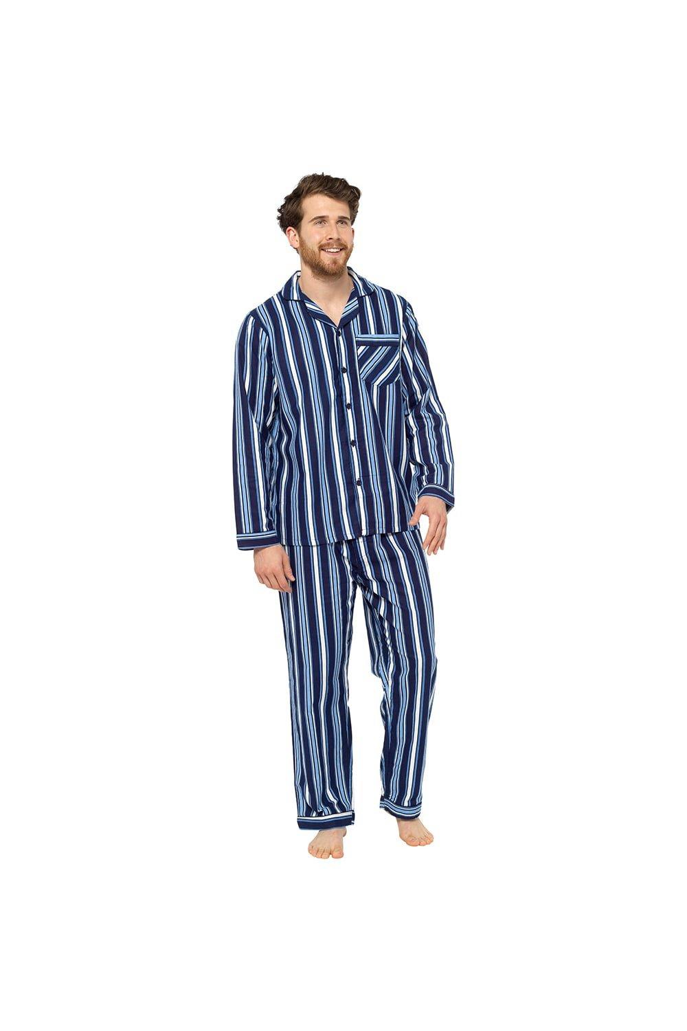 Striped Flannel Pyjama Set