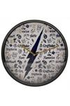 Harry Potter Infographic Wall Clock thumbnail 1