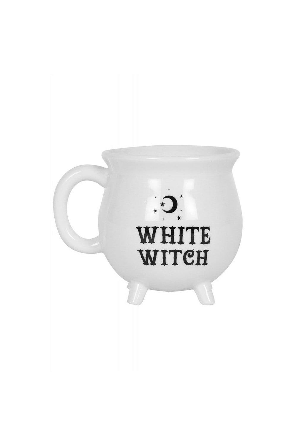 Photos - Mug / Cup Something Different White Witch Cauldron Mug 