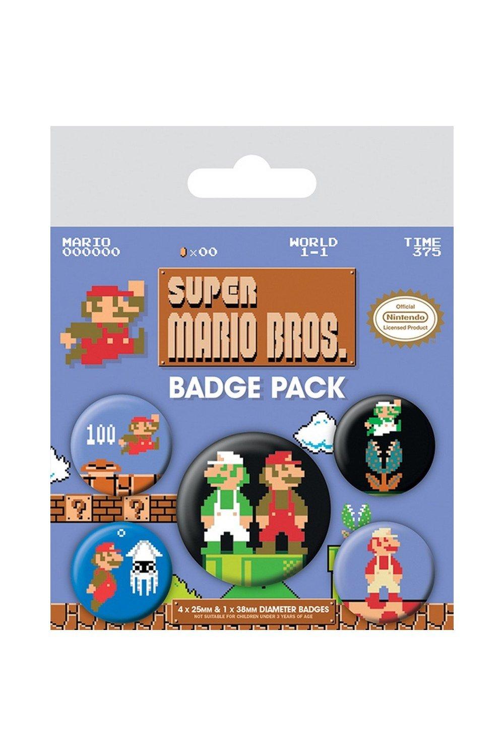 Retro Badge Set (Pack of 5)