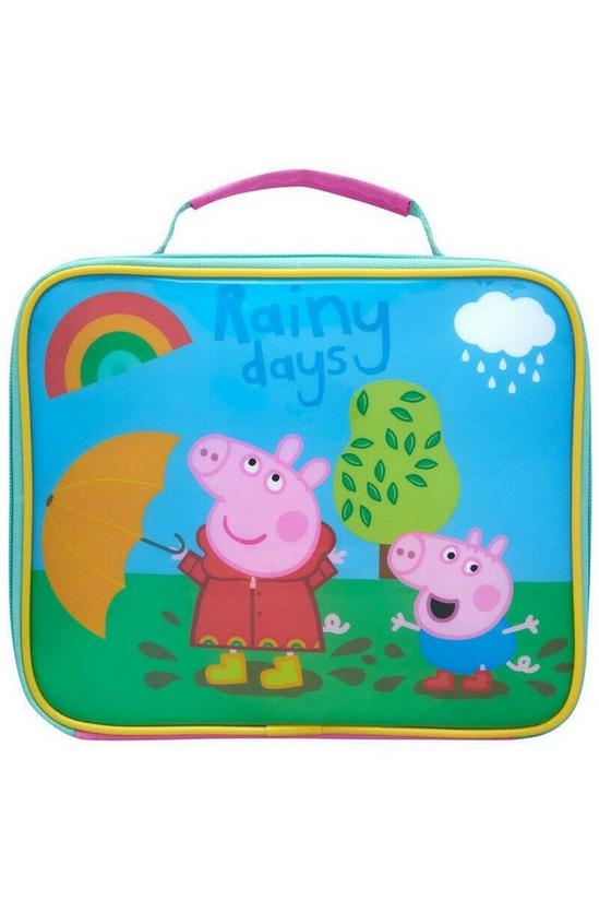 Peppa Pig Rainy Days Rectangular Lunch Bag 1