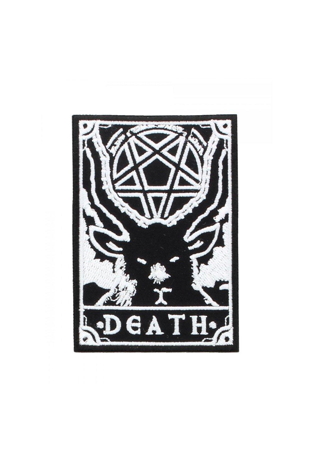 Death Iron On Patch