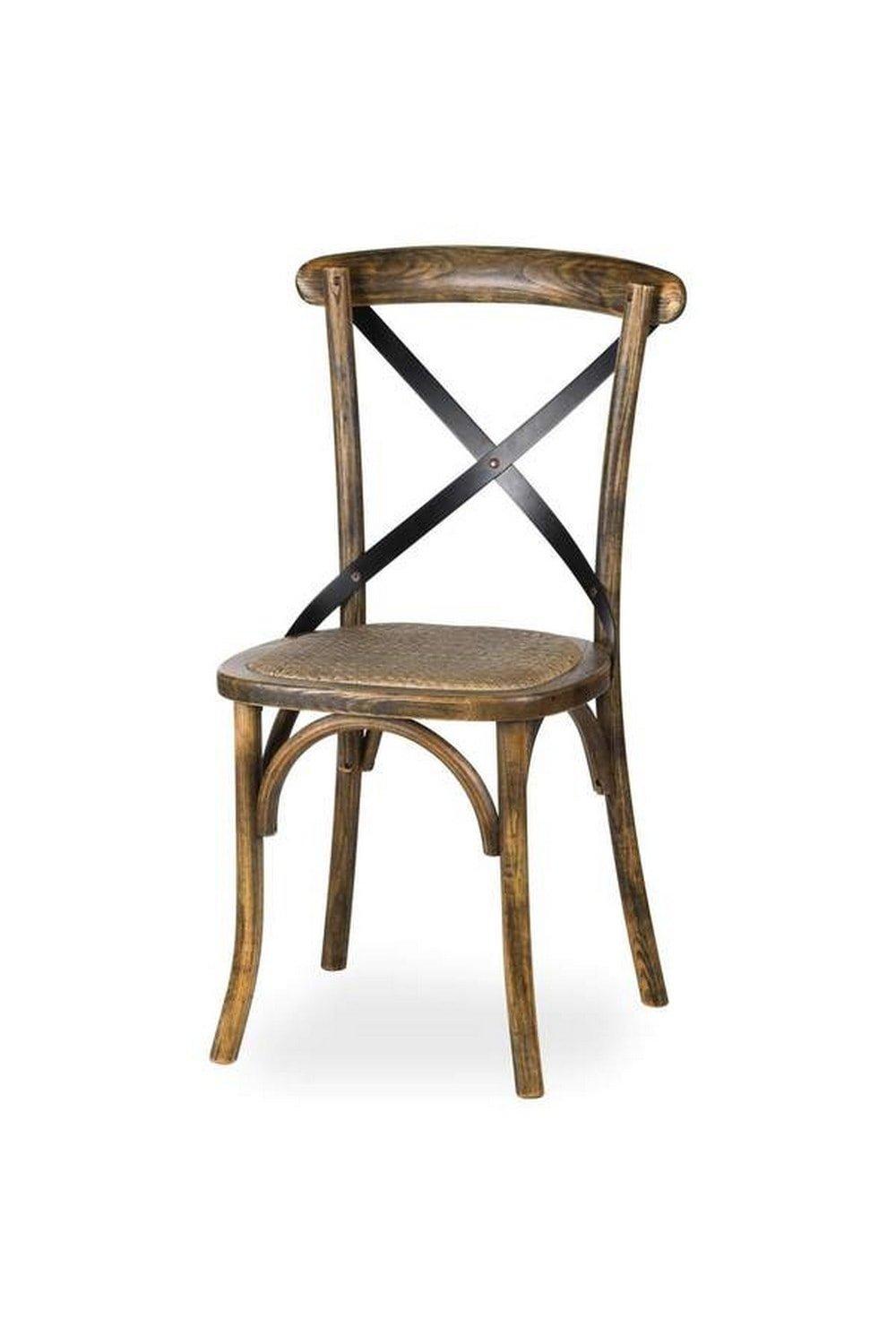 Cross Oak Dining Chair