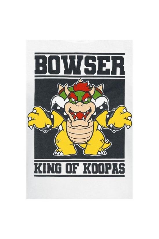 Super Mario King Of Koopas Bowser T-Shirt 4