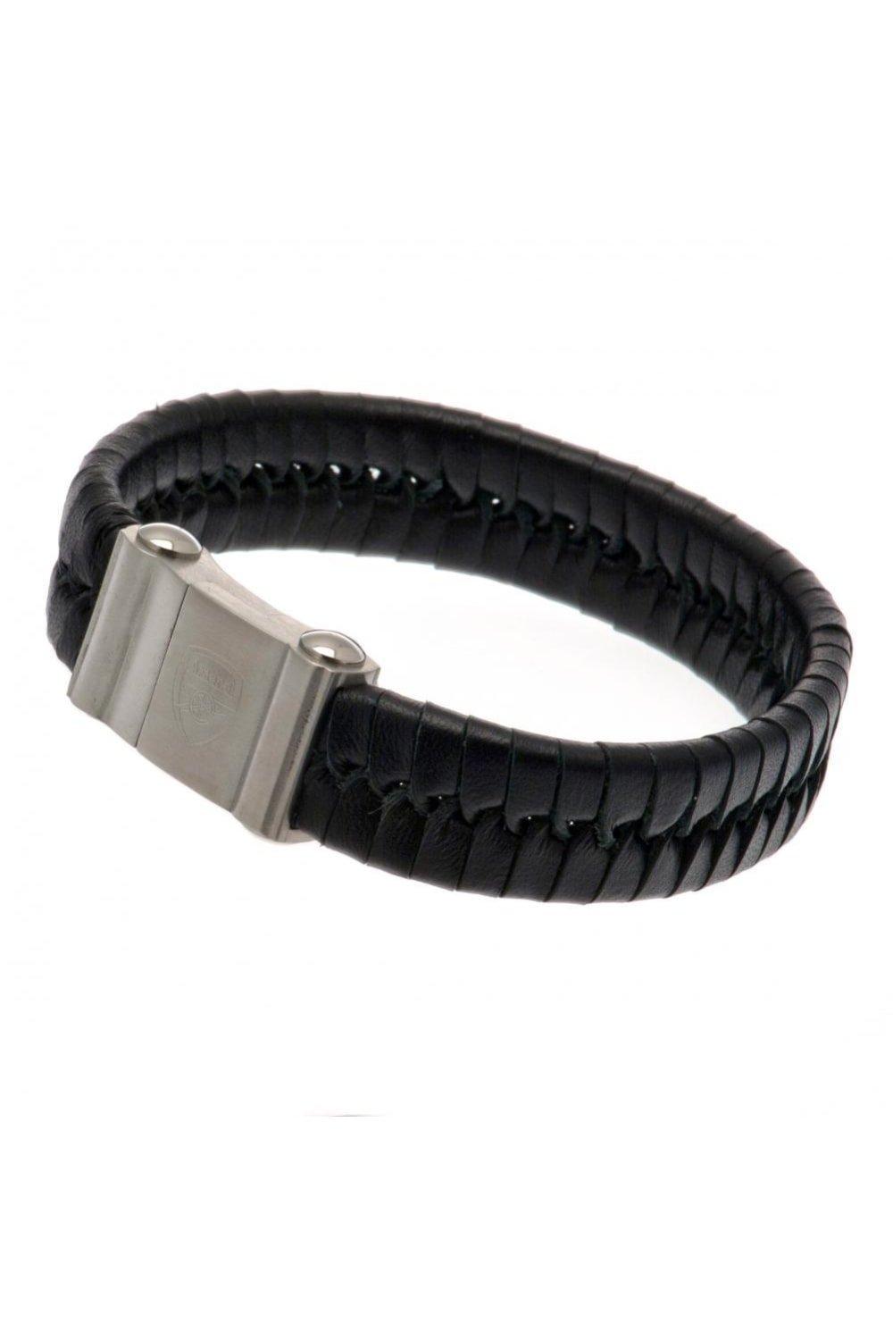 Single Plait Leather Bracelet