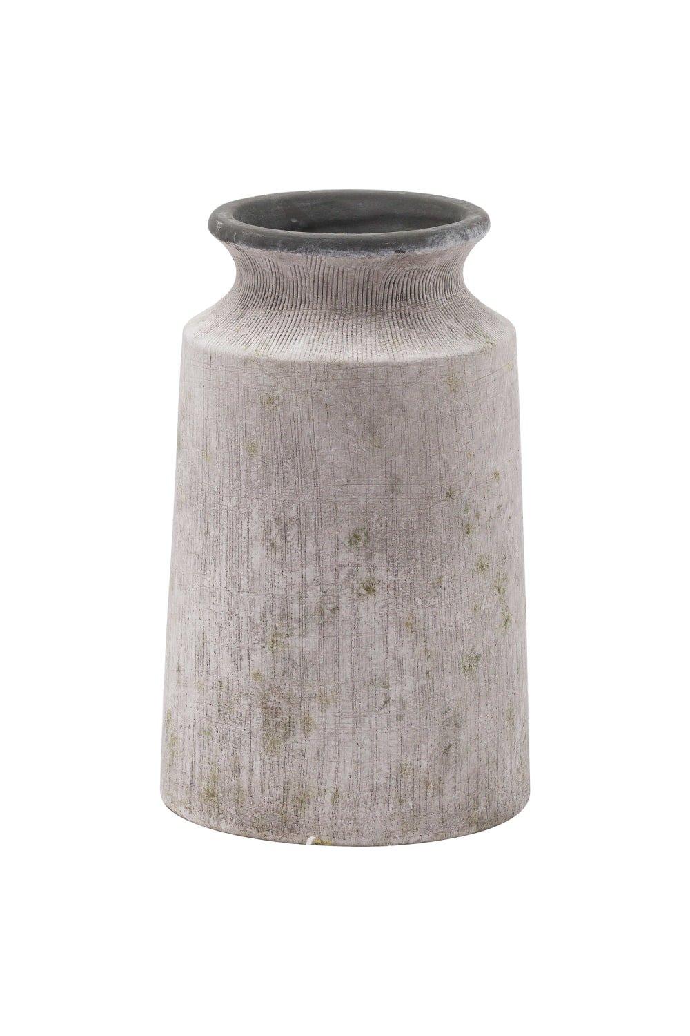 Bloomville Stone Urn Vase