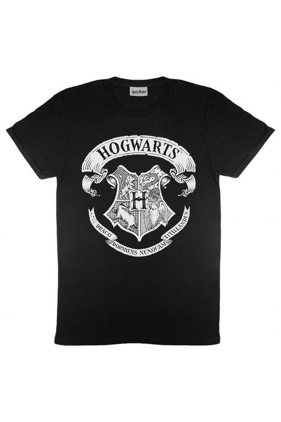 Harry Potter Mono Logo Hogwarts Boyfriend T-Shirt 1