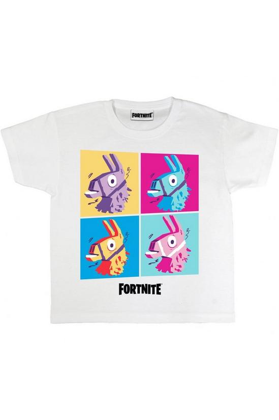 Fortnite Llama Pop Art T-Shirt 1