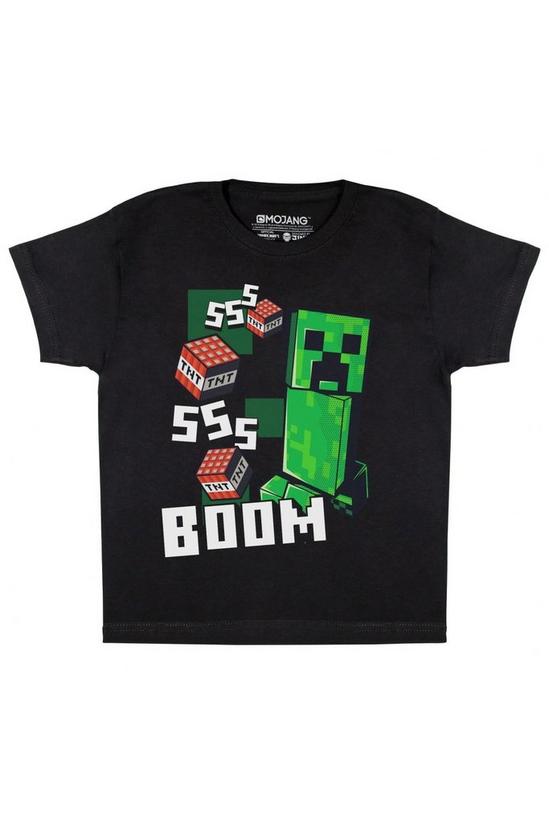 Minecraft Like A Bossss T-Shirt 1