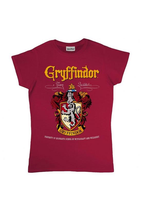 Harry Potter Gryffindor Crest Fitted T-Shirt 1