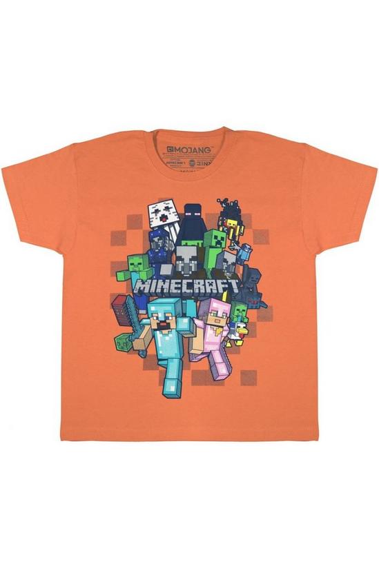 Minecraft Character Group T-Shirt 1