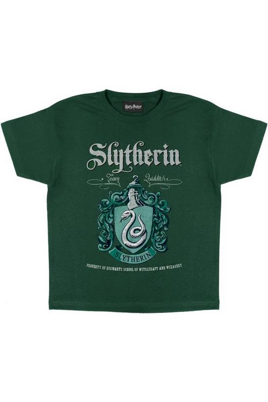 Harry Potter Slytherin Crest T-Shirt 1