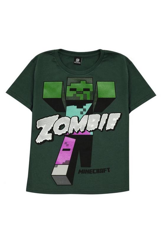Minecraft Beware Zombie T-Shirt 1
