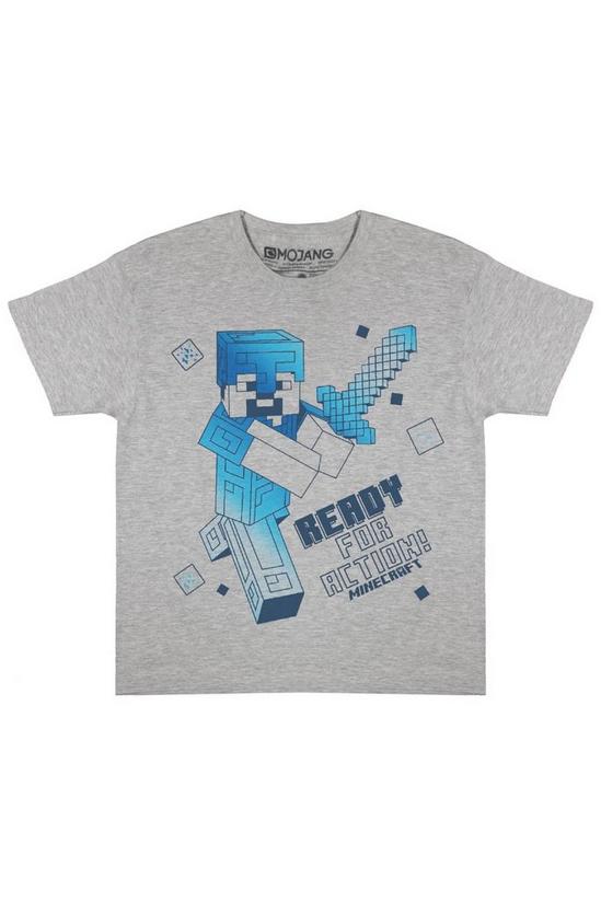 Minecraft Ready For Action T-Shirt 1