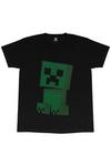 Minecraft Creeper Lines T-Shirt thumbnail 1