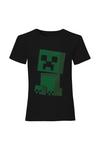 Minecraft Creeper Lines T-Shirt thumbnail 1