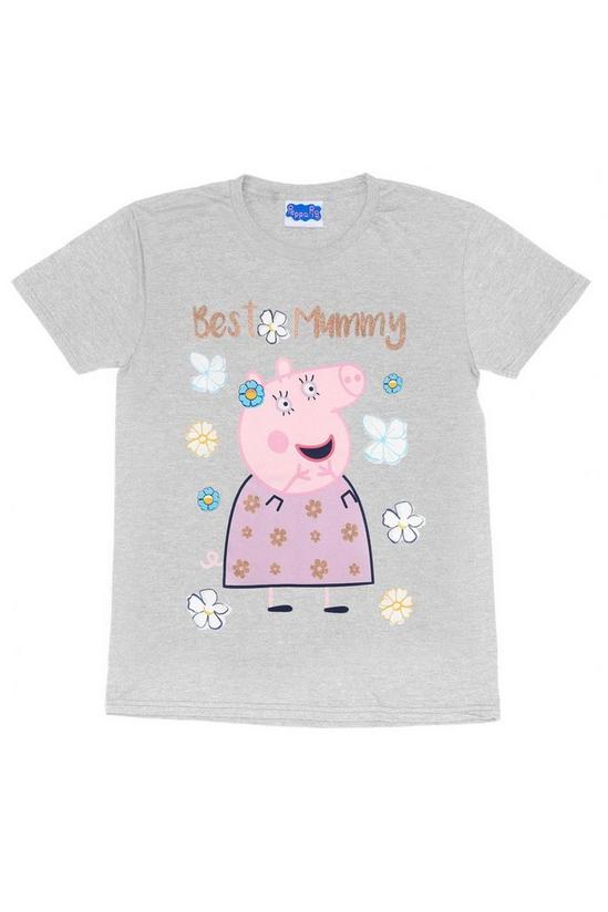 Peppa Pig Best Mummy Pig Boyfriend T-Shirt 1