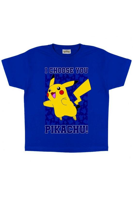Pokemon I Choose You Pikachu T-Shirt 1
