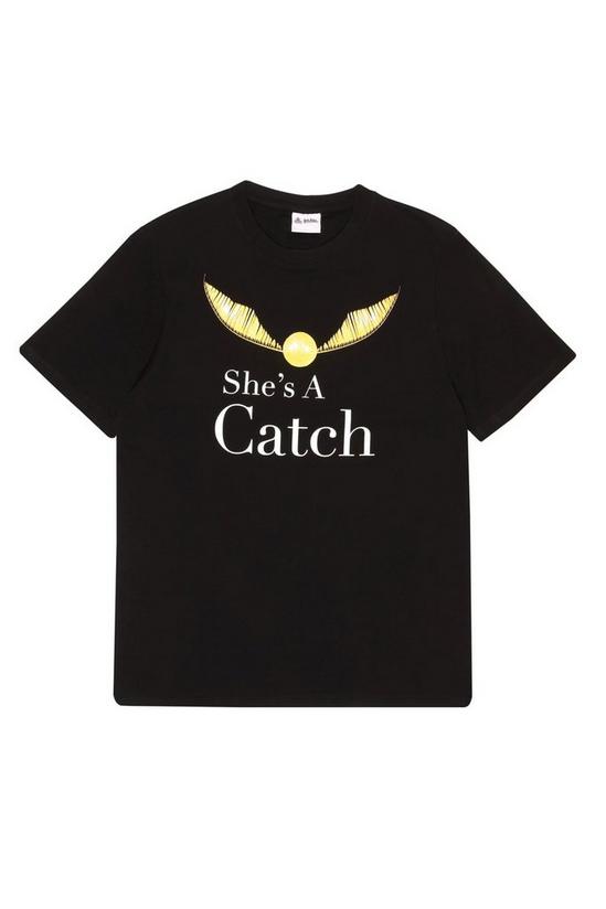 Harry Potter She´s A Catch Boyfriend T-Shirt 1