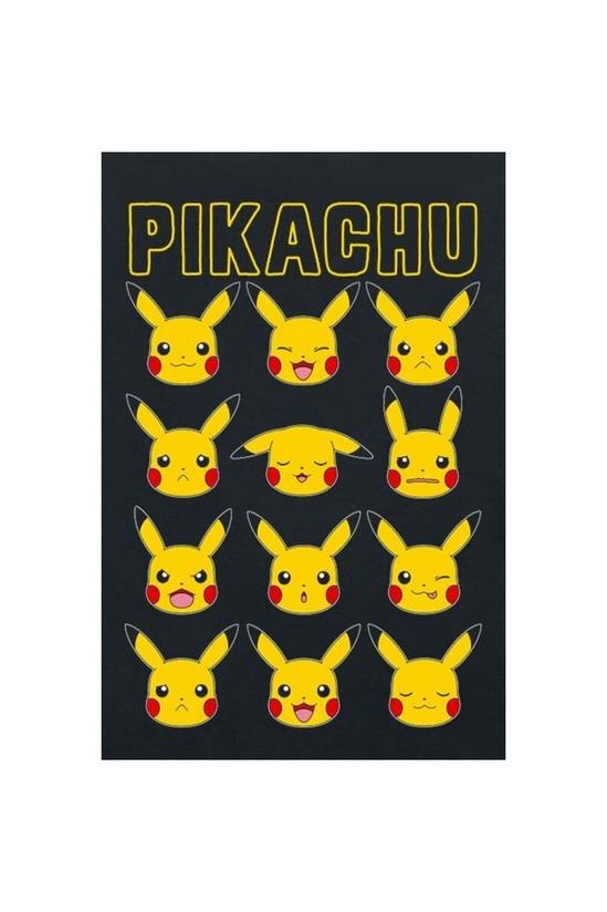 Pokemon Pikachu Faces T-Shirt 2