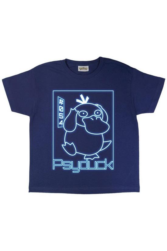 Pokemon Psyduck Neon T-Shirt 1