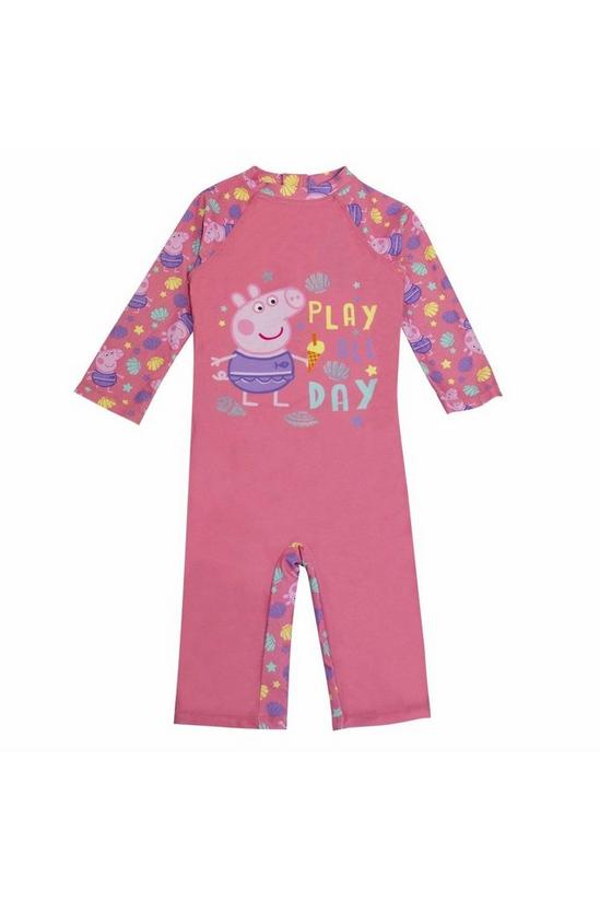 Peppa Pig Play All Day One Piece Swimsuit 1