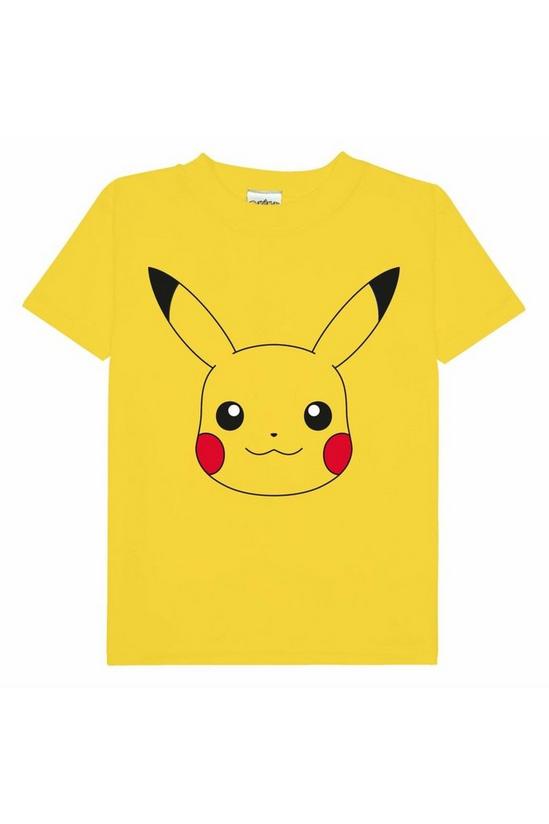 Pokemon Pikachu Face T-Shirt 1
