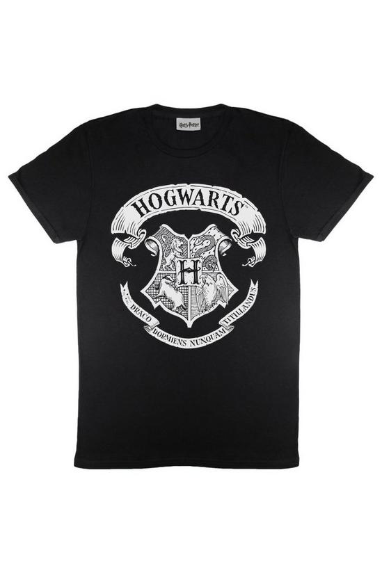 Harry Potter Mono Logo Hogwarts T-Shirt 1