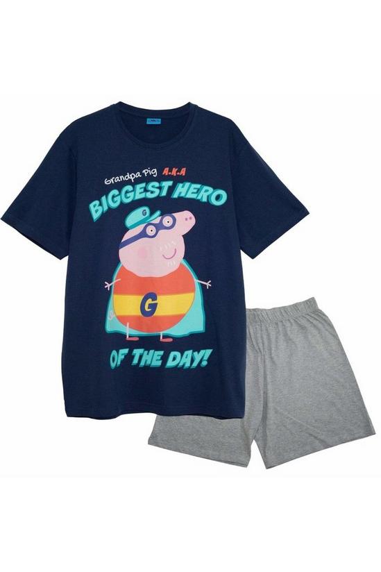 Peppa Pig Hero Of The Day Grandpa Pig Pyjama Set 1