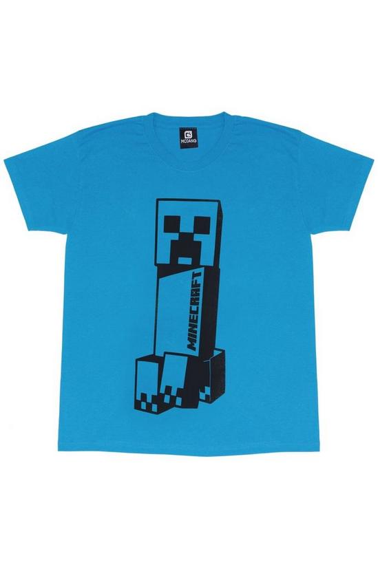 Minecraft Leaning Tower Creeper T-Shirt 1