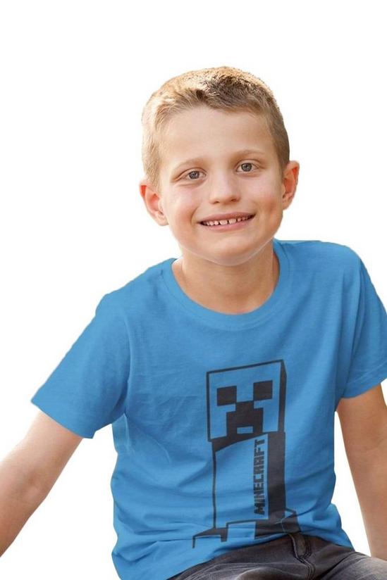 Minecraft Leaning Tower Creeper T-Shirt 3
