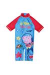 Peppa Pig Baby Under Water George Pig One Piece Swimsuit thumbnail 1