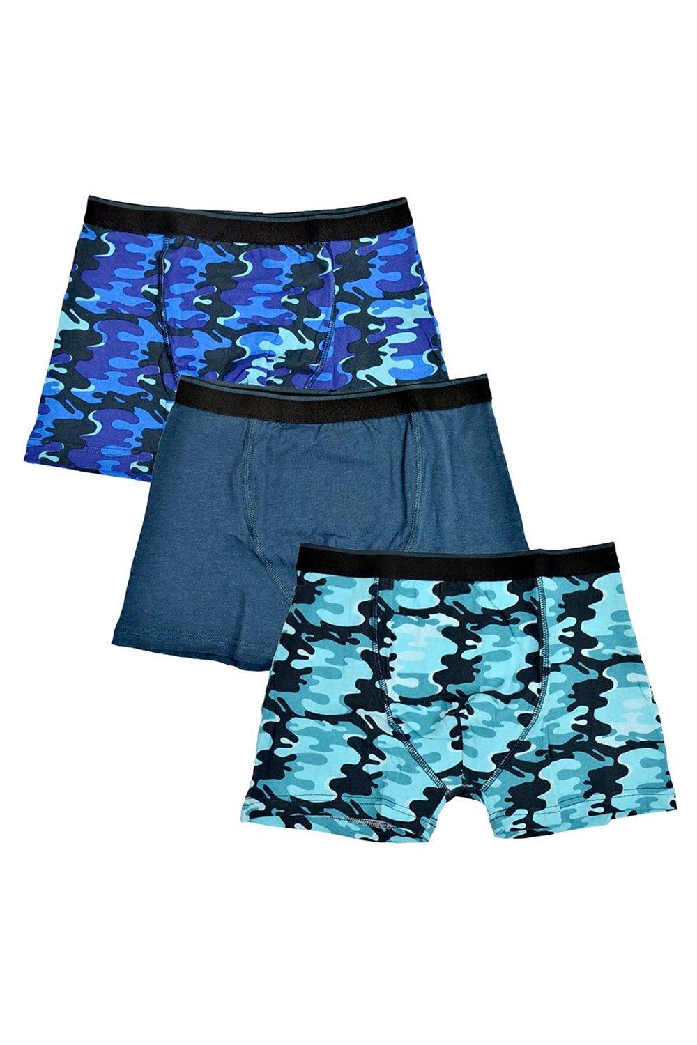 Camo Boxers (Pack Of 3)