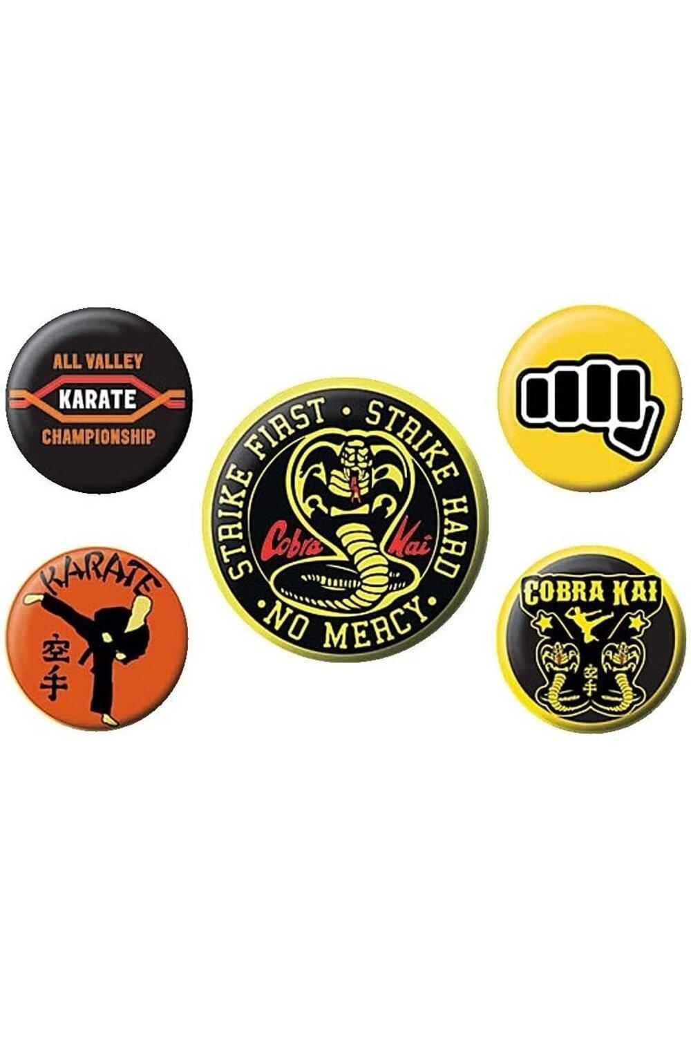 No Mercy Badge Set (Pack of 5)
