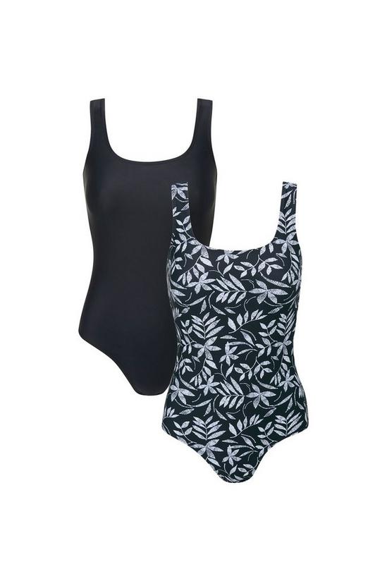 Swimwear, 2 Pack Tummy Control Swimsuits