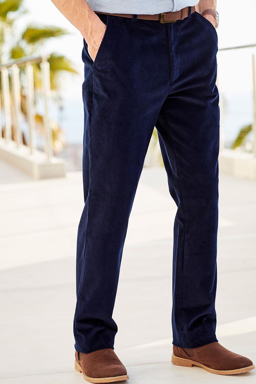 Trousers | Flat Front Cord Trousers 27