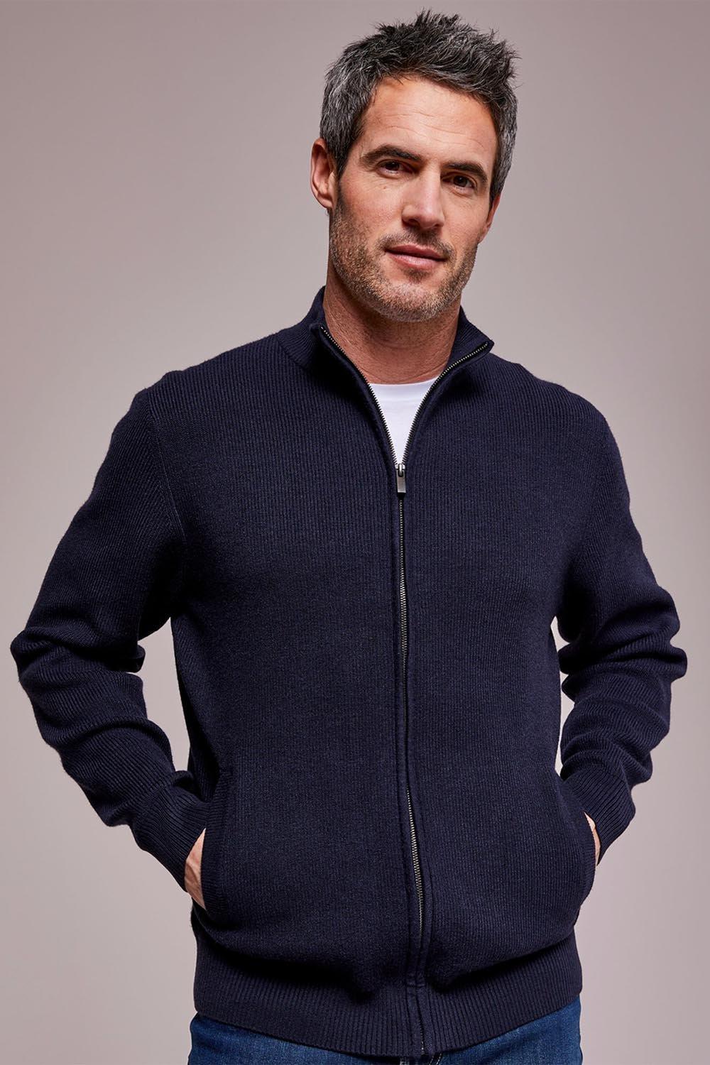 Jumpers & Cardigans | Ultra Soft Zip Through Cardigan | Cotton Traders