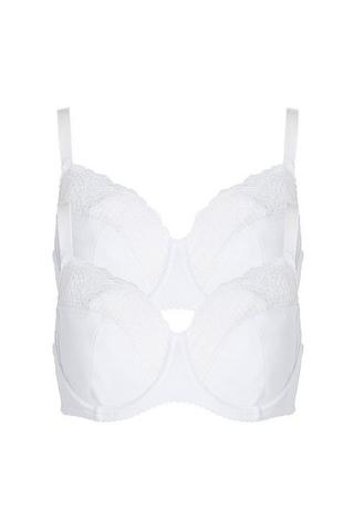 Buy OOLA LINGERIE Lace & Logo Non Wired Soft Bra 38G, Bras