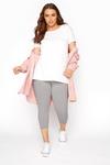Yours Cotton Cropped Leggings thumbnail 1