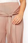 Yours Wide Leg Belted Trousers thumbnail 5